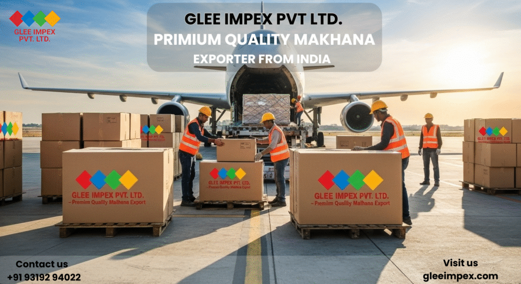 Top Makhana Exporter in India | Premium Quality Fox Nuts Supplier & Global Distributor for Healthy Snacking