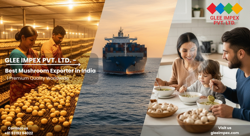 From Indian Farms to Global Tables: How a Leading Mushroom Exporter Delivers Fresh, Organic, and Premium-Quality Mushrooms Worldwide