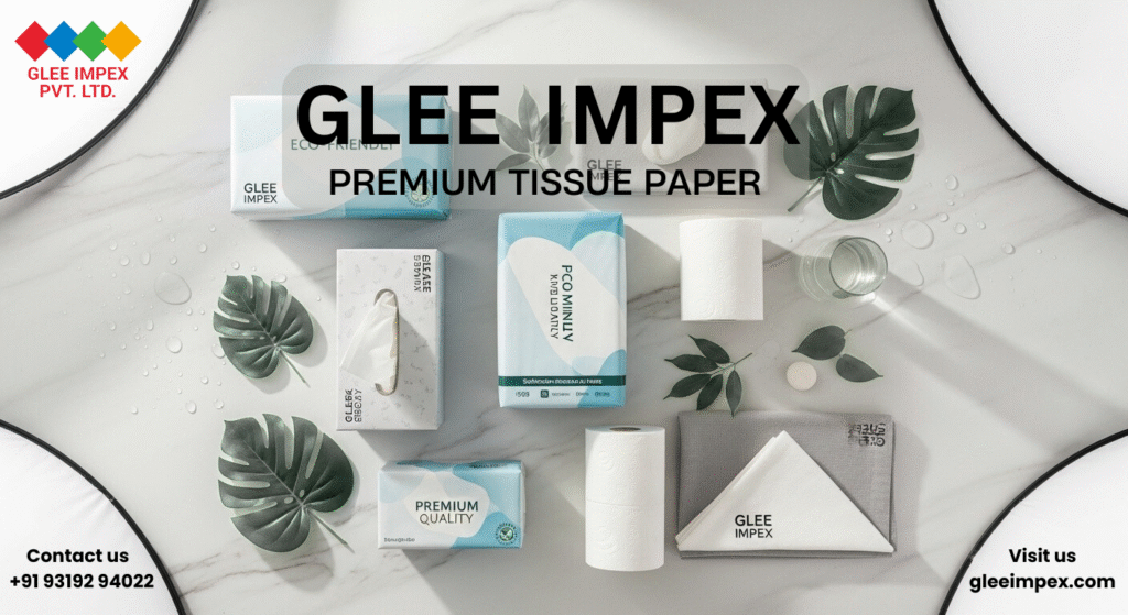 Tissue Paper Exporter – Glee Impex Pvt Ltd | Premium Quality & Trusted Supplier