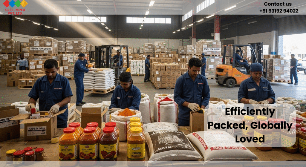 Premium quality spices exporter packing spices for worldwide distribution