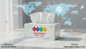 Tissue Paper Export from India – Glee Impex Pvt. Ltd. Leading the Way in Global Hygiene Solutions