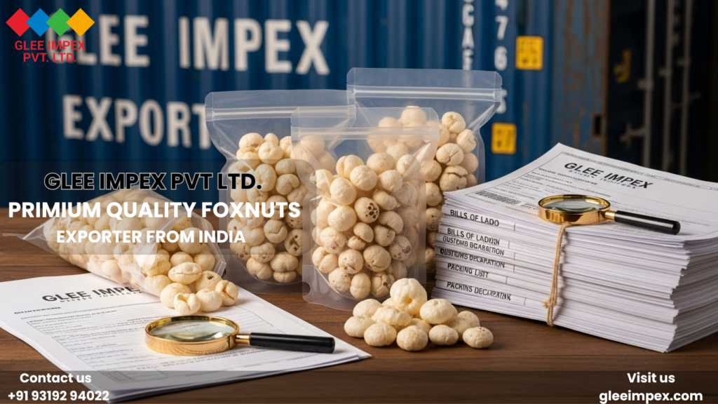 Leading foxnut exporter India | Providing Raw & Organic Fox Nuts Globally