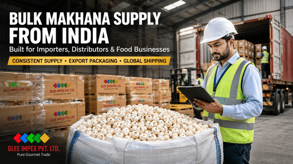 How to Import Makhana from India: A Complete Guide for International Buyers bulk makhana suppler