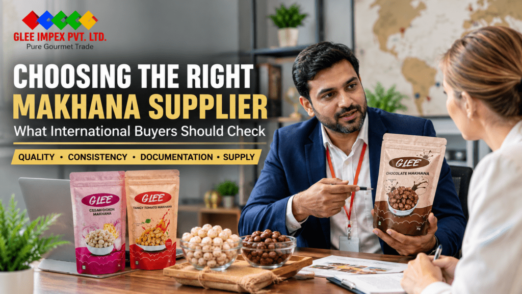 How to Import Makhana from India: A Complete Guide for International Buyers glee impex makhana supplier