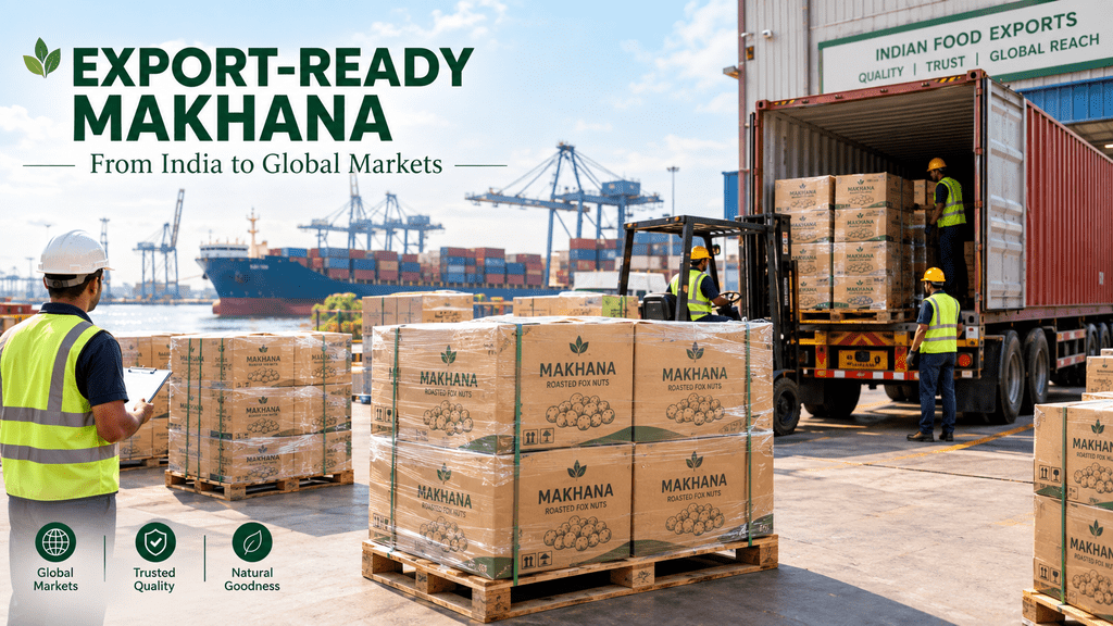 Makhana Supplier in India: Why Glee Impex Private Ltd Is a Name Global Buyers Trust export ready makhana