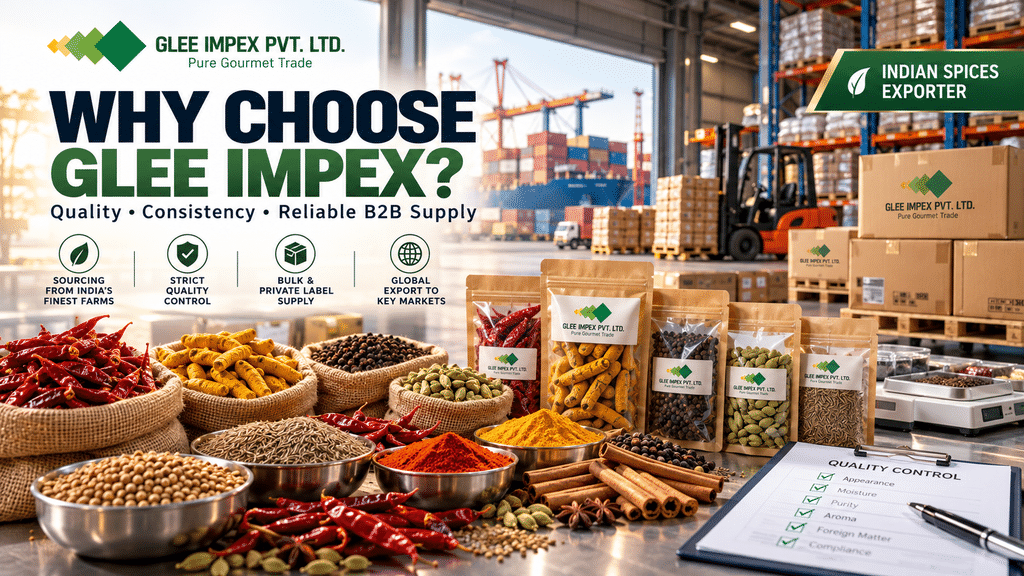 Glee Impex Spice Export Showcase