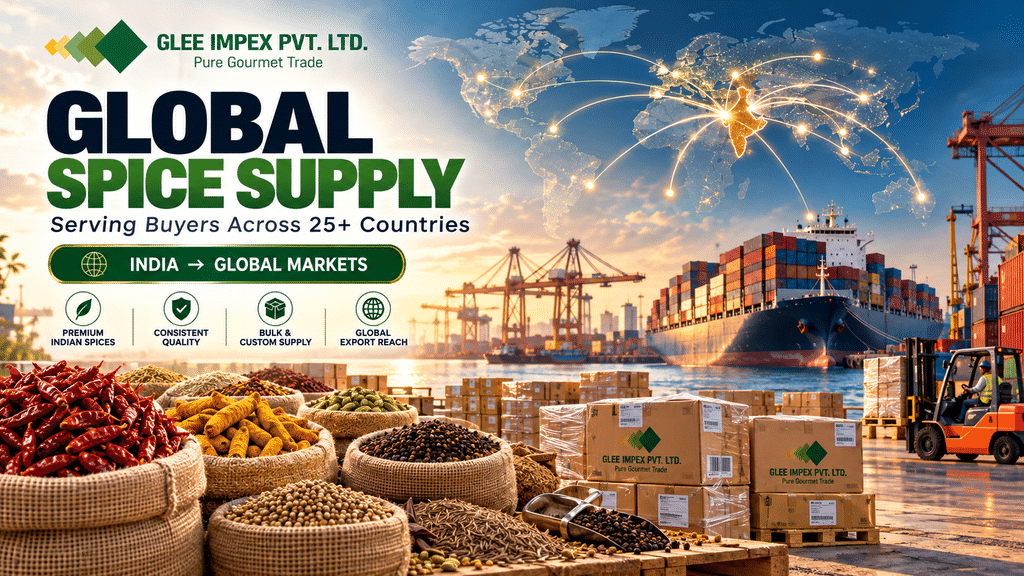 Global Spice Supply at Sunset