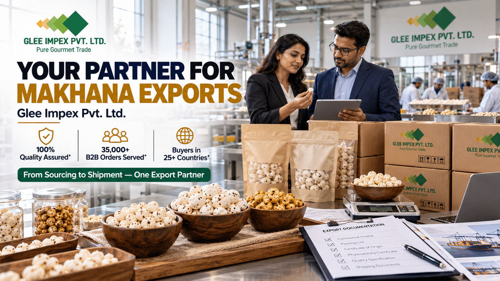 Your Partner in Makhana Exports